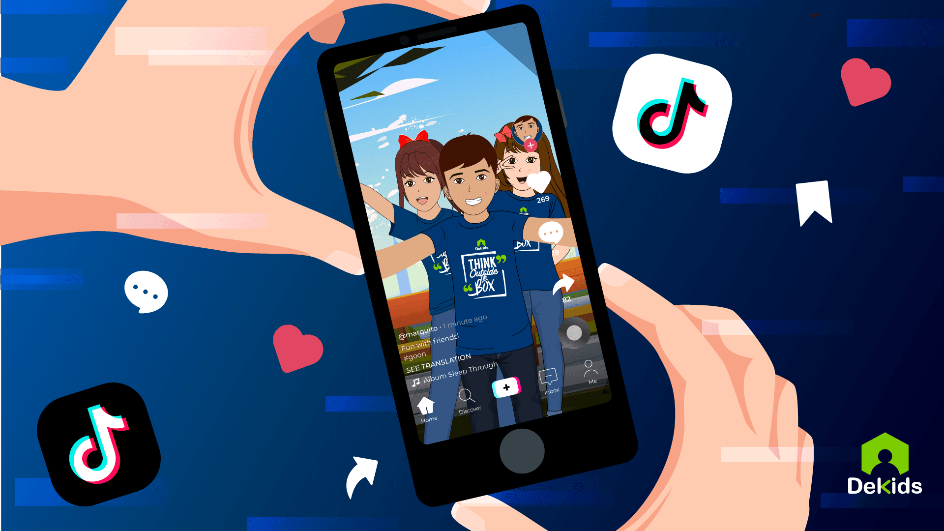 Las ventajas y desventajas de TikTok para los niños