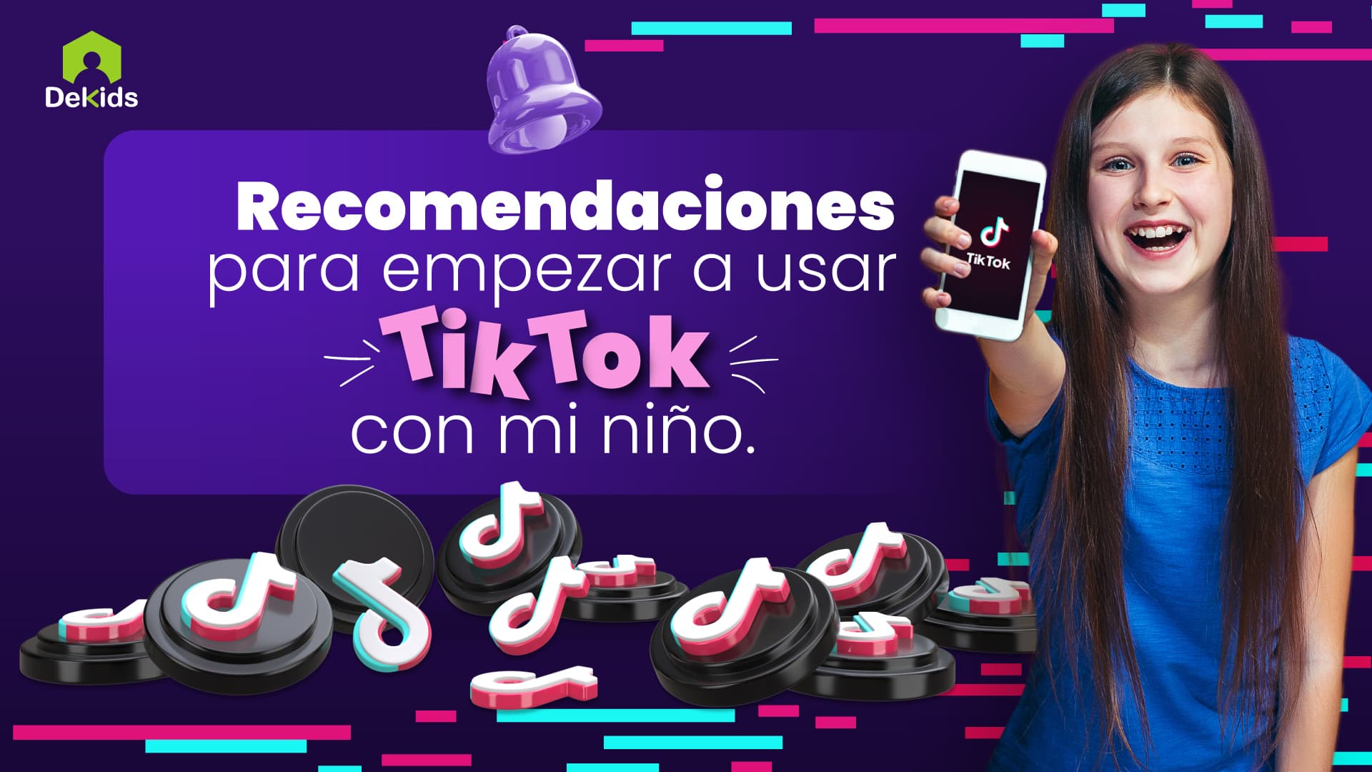 ¿Cómo empezar a usar tiktok con mi niño?